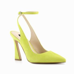 Nine West Tabita Ankle Strap Dress Pumps - Yellow - Ireland (CW9650178)